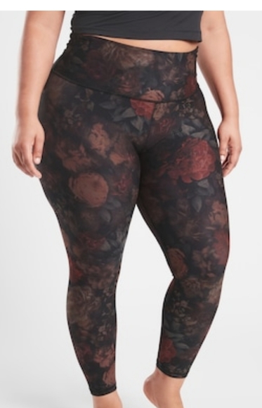 Athleta Elation Printed Floral Leggings - Picture 3 of 9